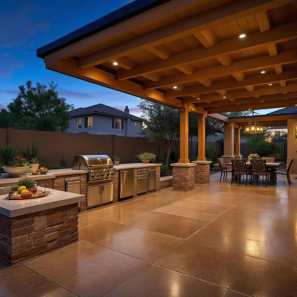 Outdoor Kitchen Patio