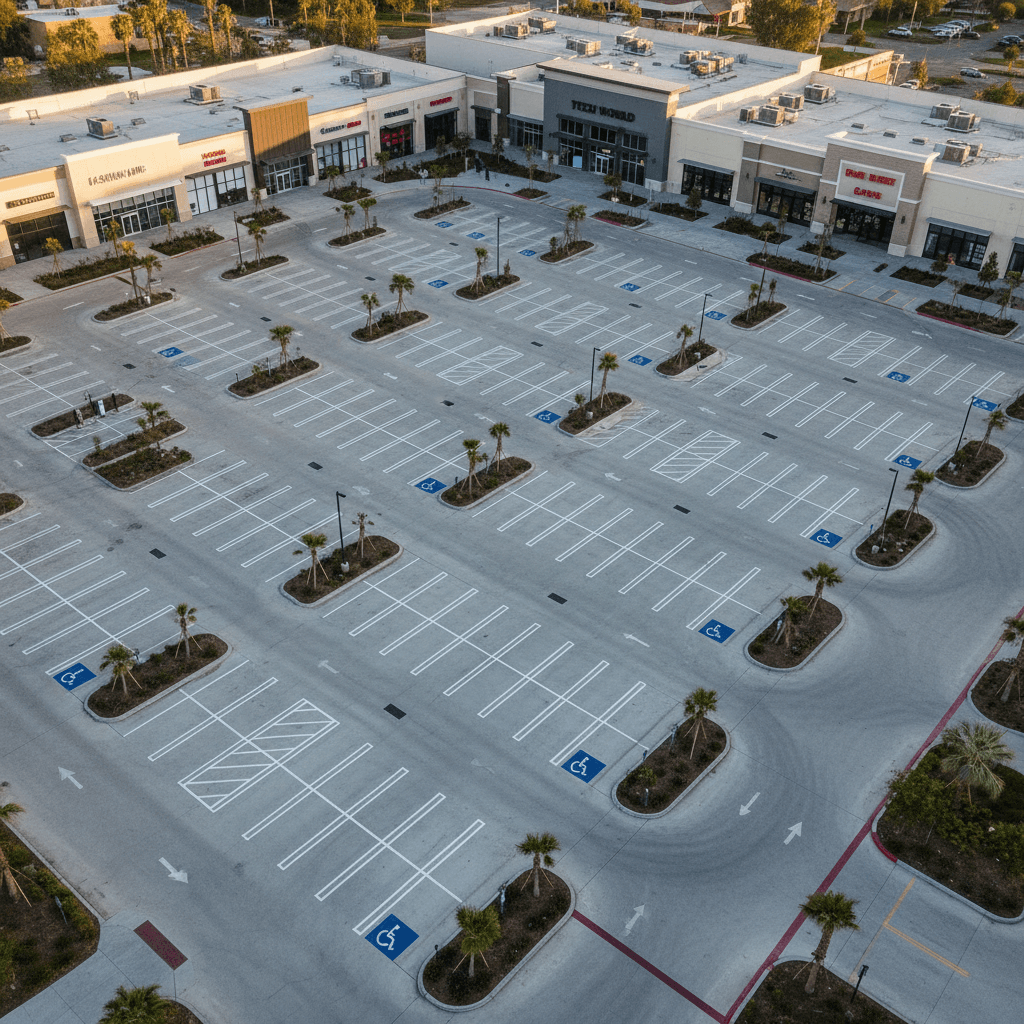 Commercial Parking Lot